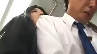 Public Bus Ride Turns Into Steamy Asian Handjob Encounter