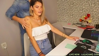 Young Office Worker Gets A Sensual Massage In A Steamy Video