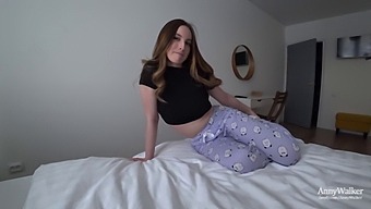 Rough Pov Sex With Brunette Stepsister Anny Walker In Hd
