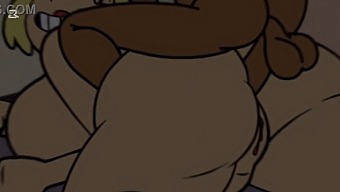 Anal And Oral Sex In Animated Porn Video